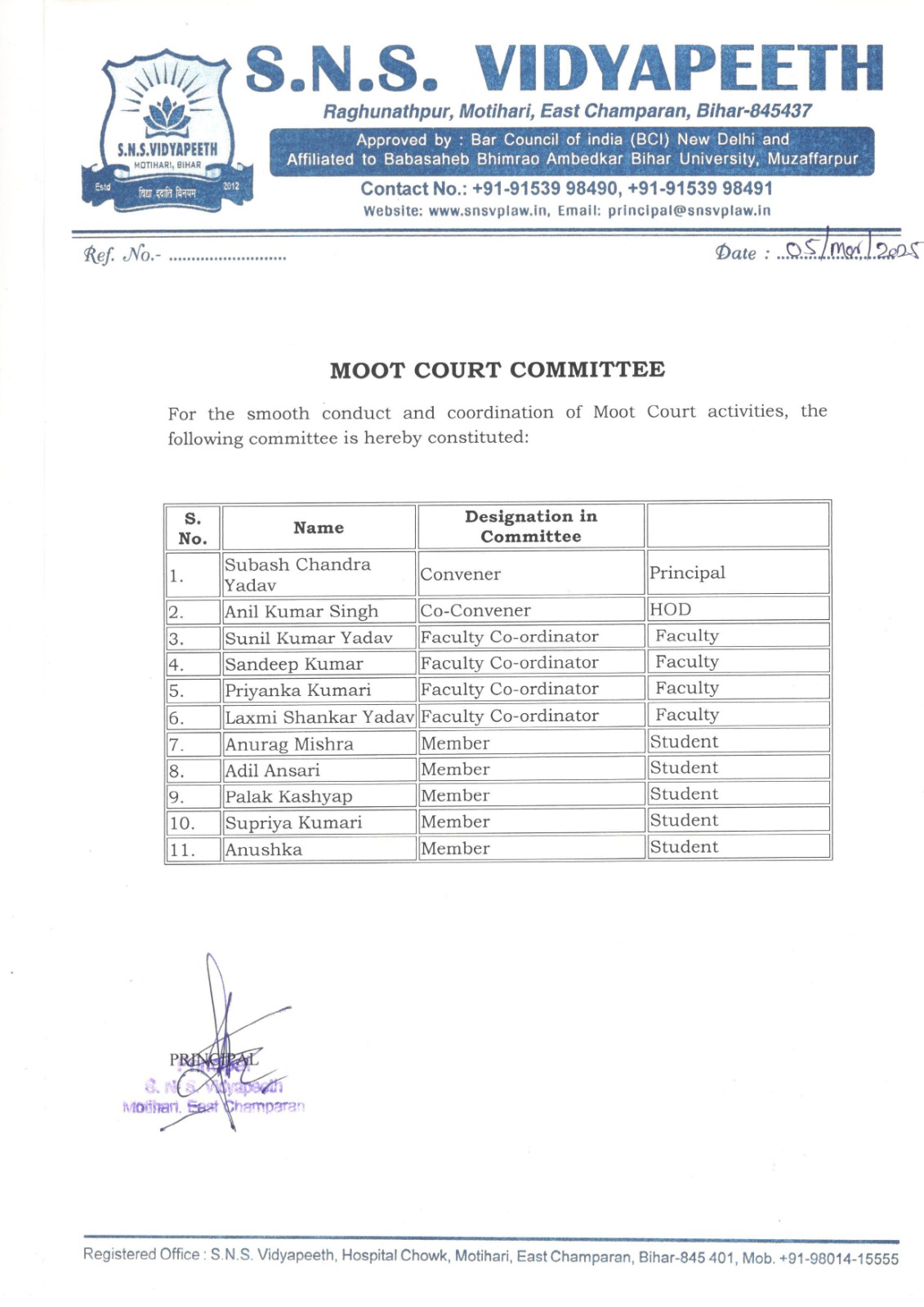 Moot Court Committee